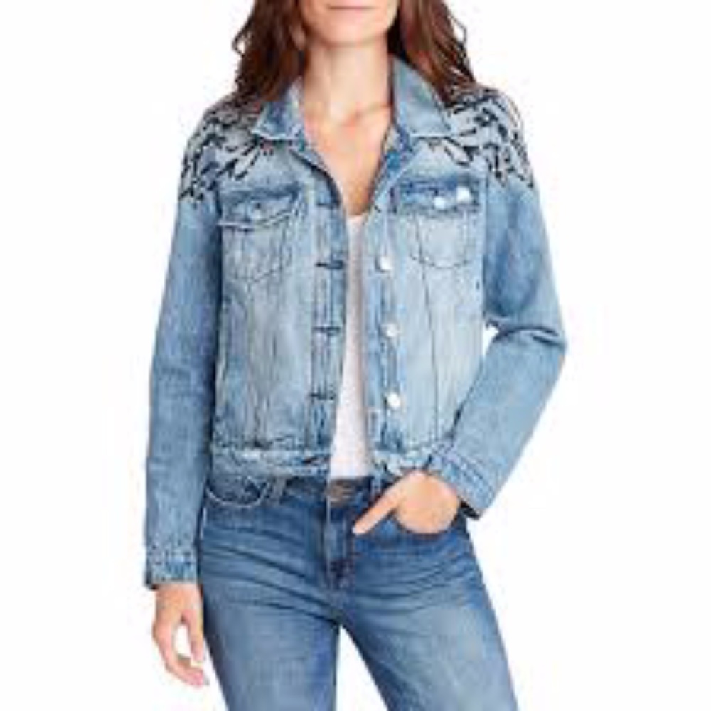 William Rast Interlock Core Denim Jacket XS